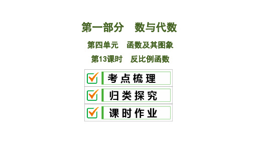 2020版中考数学一轮复习人教版 课件：反比例函数