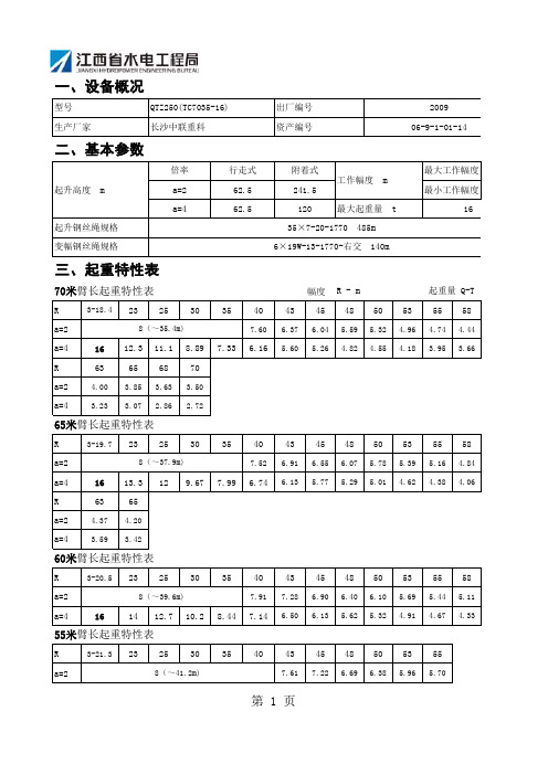 QTZ250(TC7035B-16)中联