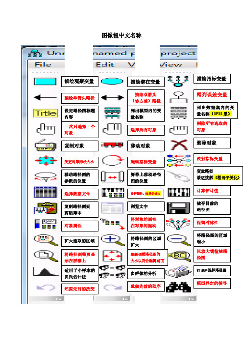 AMOS软件界面中文说明