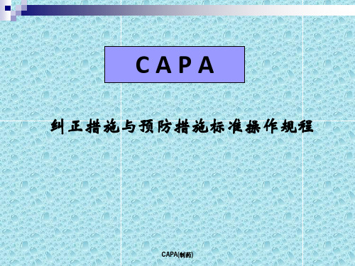 CAPA(制药)