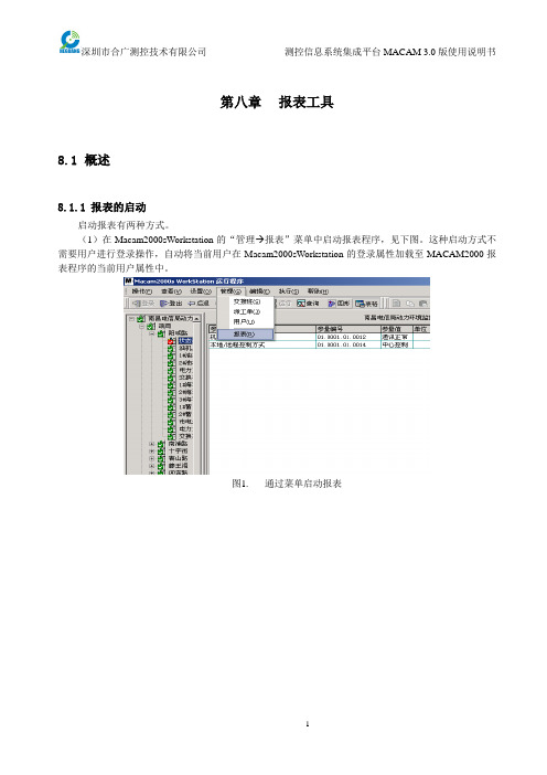 MacamV3软件说明书-11报表工具