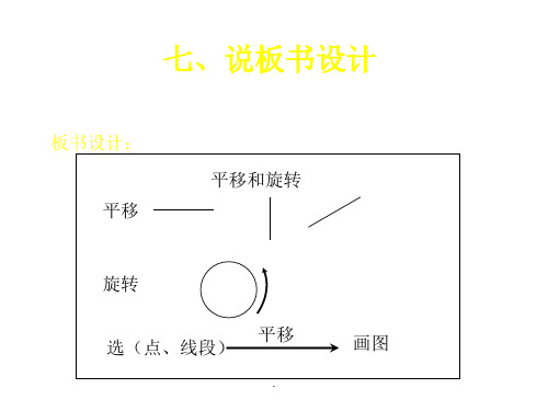 二年级下平移和旋转(最新版)ppt课件