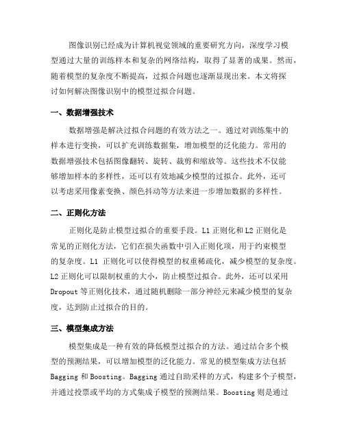 如何解决图像识别中的模型过拟合问题(十)