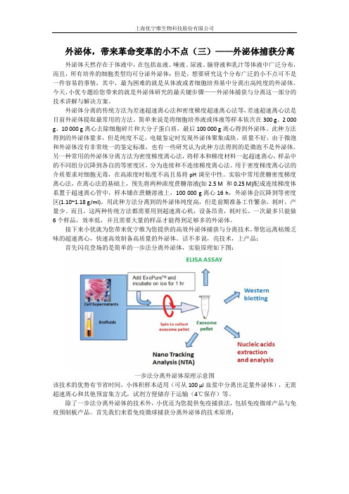 外泌体捕获分离