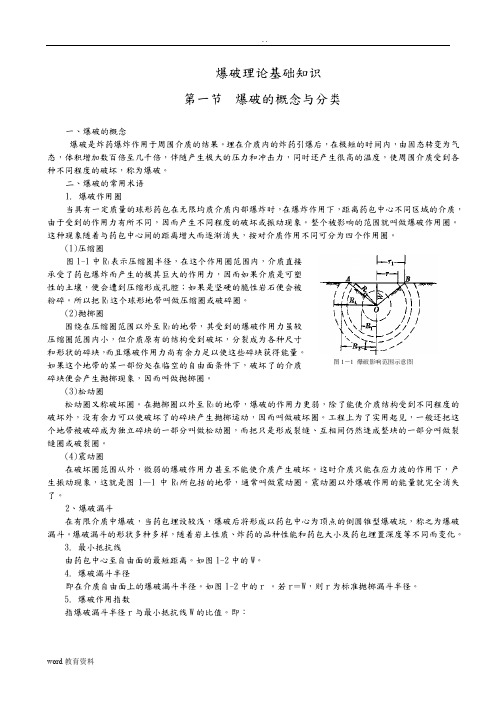 工程爆破基础知识