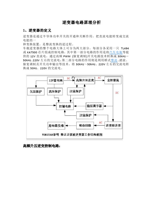 逆变器工作原理