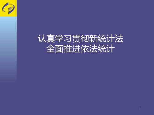 统计从业资格培训__新《统计法》.pptx