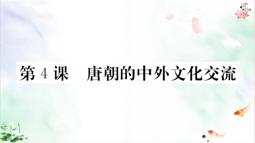 历史部编版《隋唐期：繁荣与开放的代》精美教学课件