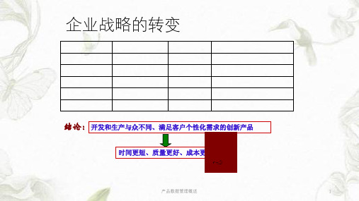 产品数据管理概述ppt课件