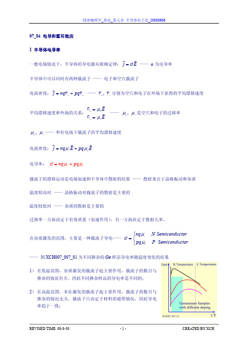 07_04_电导和霍耳效应