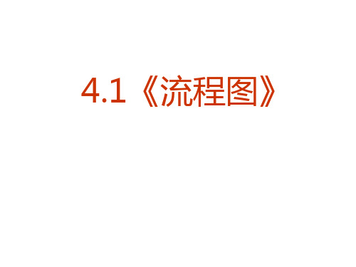 高二数学流程图(PPT)5-4