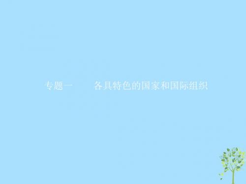 2018_2019学年高中政治专题一各具特色的国家和国际组织1.1国家的本质课件新人教版选修3