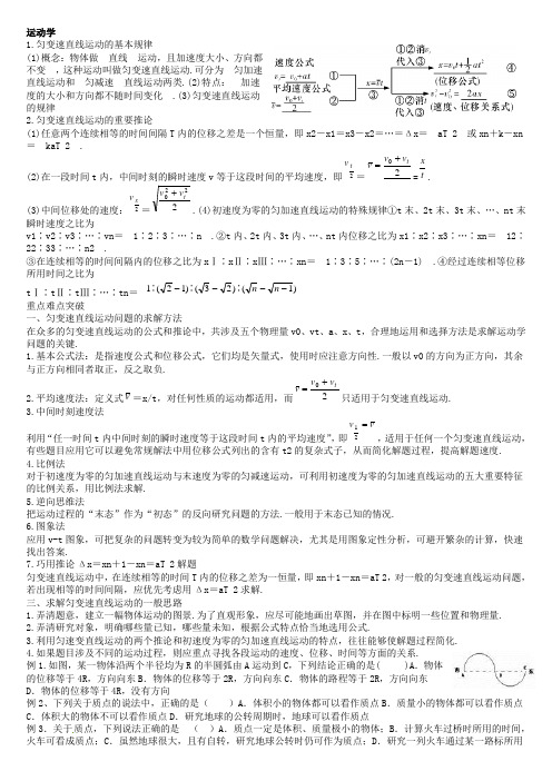 2014辽宁省物理学业水平测试题库---整理版