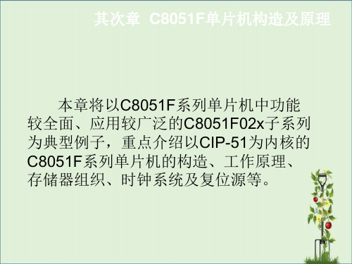 C8051单片机基础第二章C8051F单片机结构及原理详解