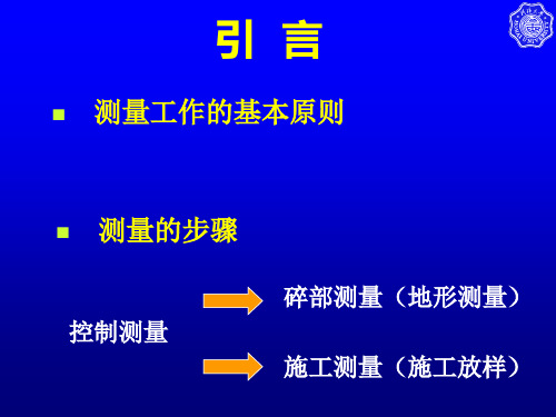 测量学第6章控制测量精品PPT课件