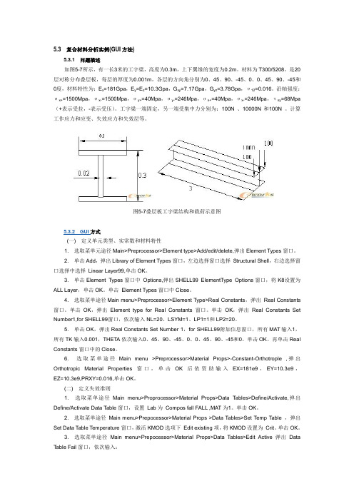 ansys复合材料