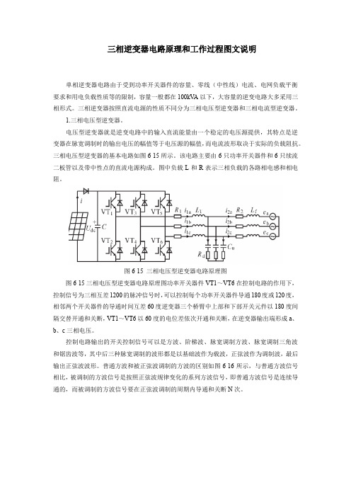 三相逆变器电路原理和工作过程图文说明