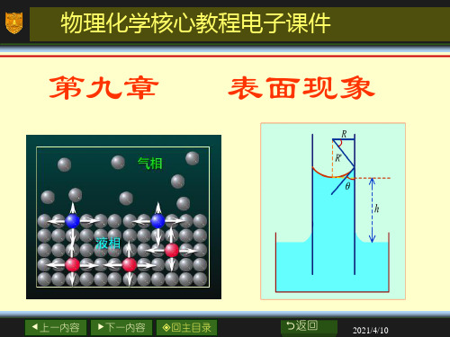 物理化学核心教程电子课件