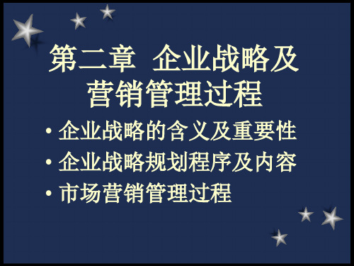 公司战略及营销管理制度过程