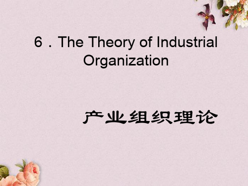 产业组织理论课件(ppt 140页)