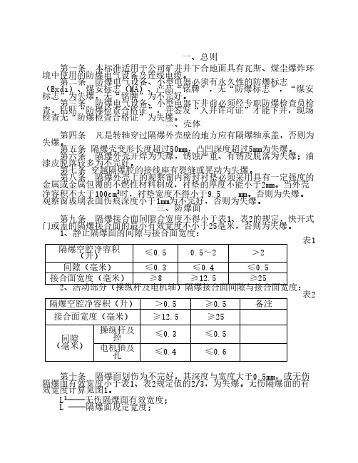 潞安新防爆50条