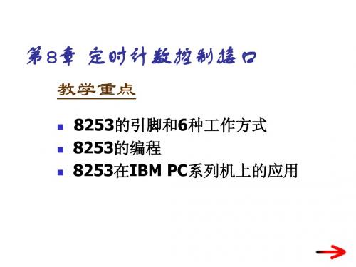 80X86微机原理及其应用第八章