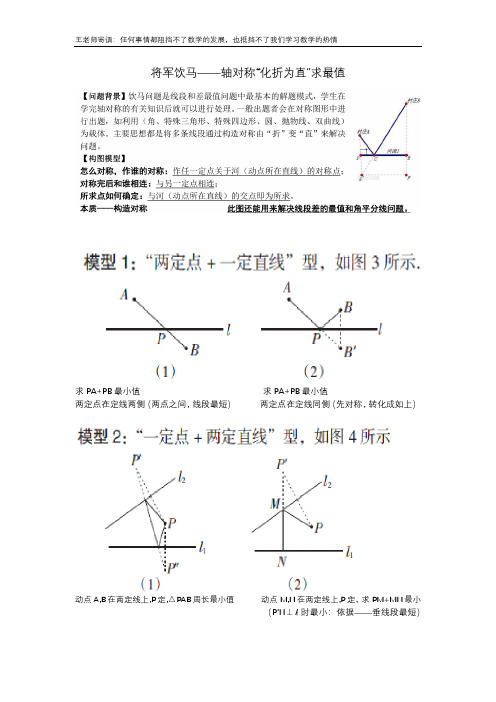 将军饮马最全最系统讲解