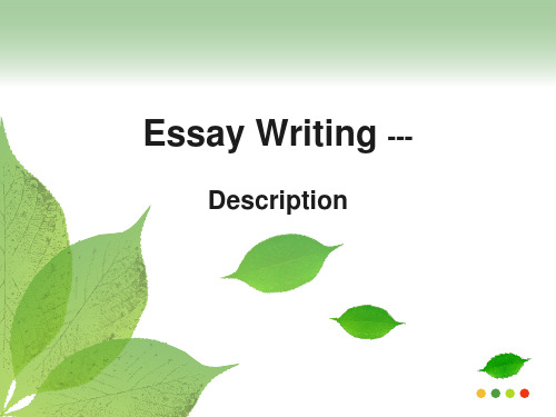 Writing-description