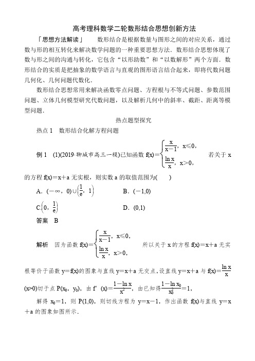 高考理科数学二轮数形结合思想创新方法(14页)