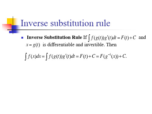 数学分析 高等数学 微积分 英语课件 上海交通大学Chapter7b