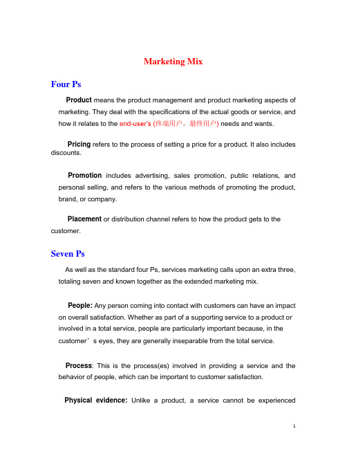 Unit 5 Marketing Fundamentals