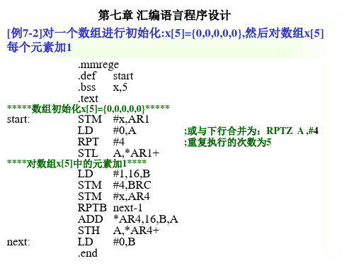 汇编语言程序设计 实例详解