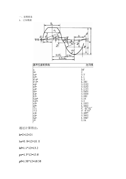 双圆弧齿轮UG8.0画法