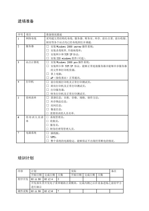 餐饮软件《饮食通点菜系统》设置图解