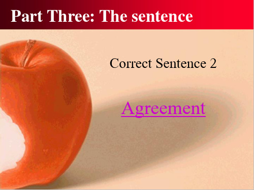 The sentence