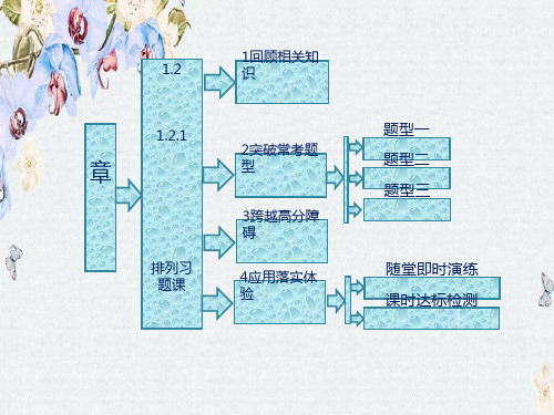 人教A版数学选修2-3全册课件第一章 1.2 1.2.1 第二课时 排列习题课精选ppt课件