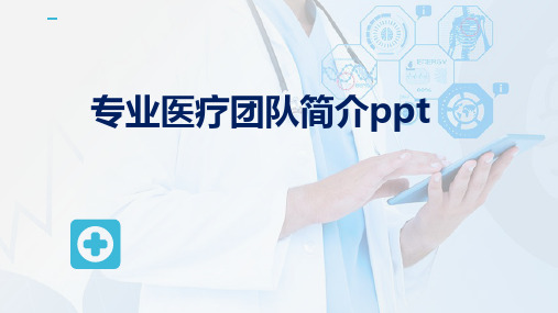 专业医疗团队简介ppt