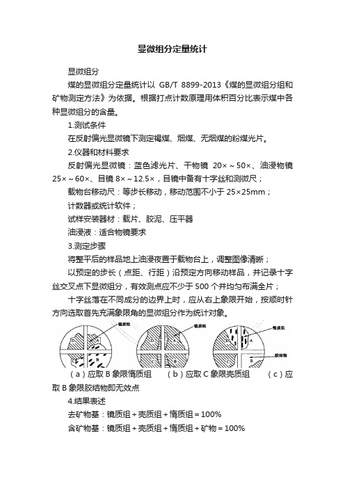 显微组分定量统计