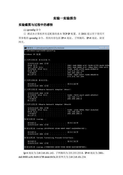 东北大学计算机网络实验报告