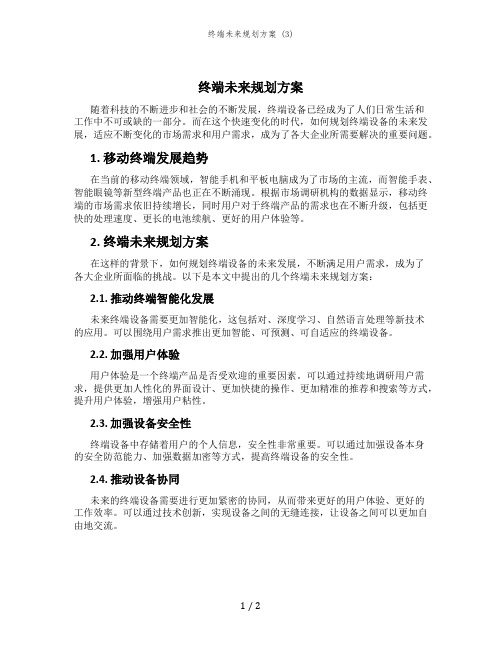 终端未来规划方案 (3)