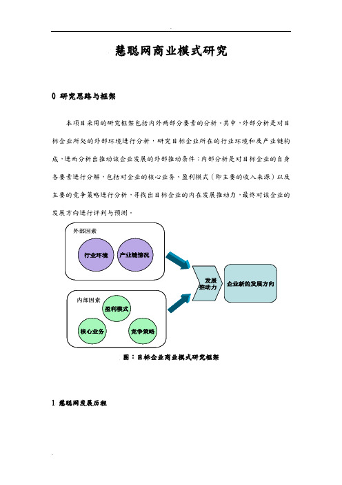 慧聪网商业模式研究