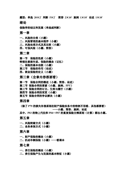 保险学