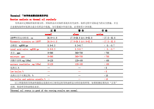 导热油特性