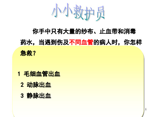 人教版 七年级下册 生物 第四单元 第四章 第三节 输送血液的泵——心脏