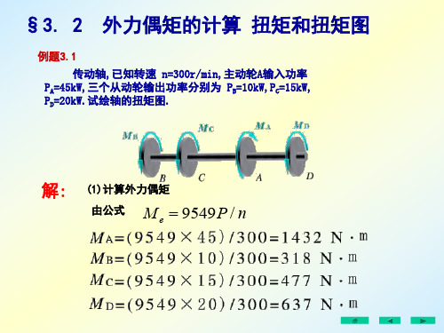 804青岛理工大学材料力学课件