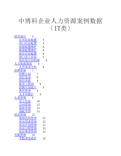 IT类-中博科创-企业人力资源案例2010-12-9