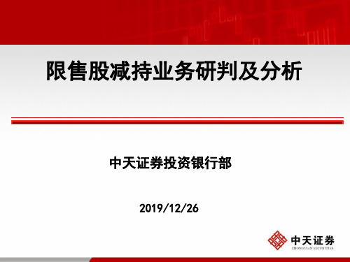 限售股减持业务研判及分析