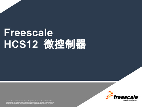 Freescale HCS12 CPU简介(中文版)