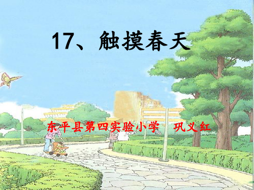 17、触摸春天.2ppt