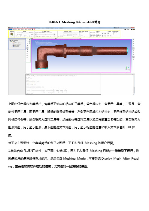 FLUENT Meshing-王士刚